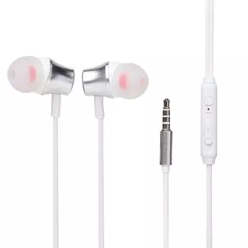 Проводная гарнитура SKYDOLPHIN SR03 , Jack 3.5 мм., серебристый (206546)