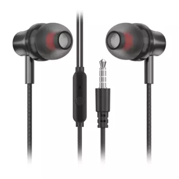 Проводная гарнитура SmartBuy M100, Jack 3.5 мм., черный (SBH-021K)