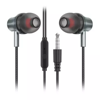 Проводная гарнитура SmartBuy M100, Jack 3.5 мм., серый (SBH-022K)