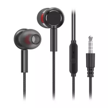 Проводная гарнитура SmartBuy M200, Jack 3.5 мм., черный (SBH-023K)