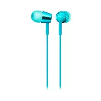 Проводная гарнитура Sony MDR-EX155APL, голубой