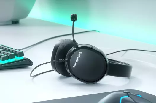 Проводная гарнитура STEELSERIES Arctis 1, USB, черный (61512)