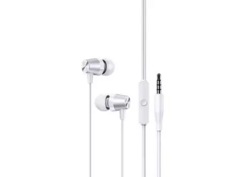 Проводная гарнитура USAMS EP-42, Jack 3.5mm, белый (SJ475HS02)