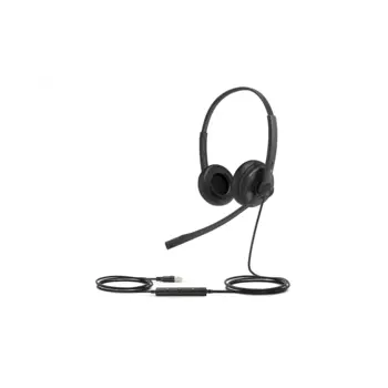 Проводная гарнитура Yealink UH34 SE Dual, стерео, USB Type-C, 2.1 м, черный (UH34 SE Dual UC USB-C)