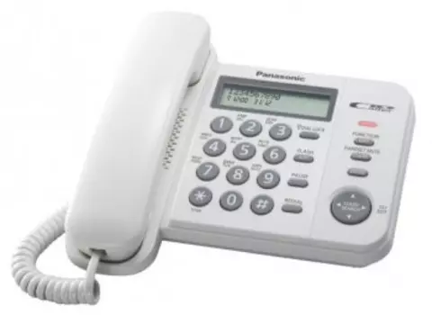 Проводной телефон Panasonic KX-TS2356RUW White