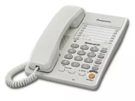 Проводной телефон Panasonic KX-TS2363RUW White