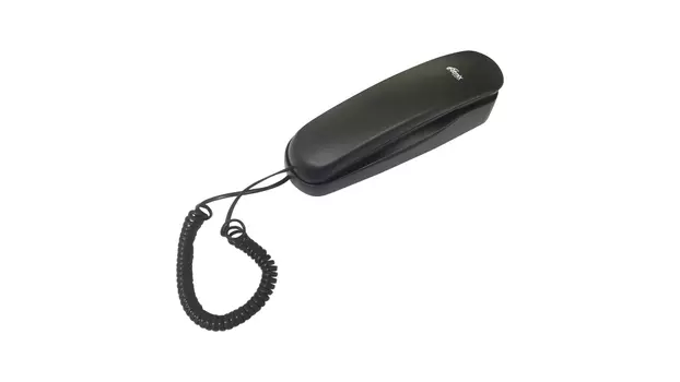 Проводной телефон Ritmix RT-002, черный (RT-002B)