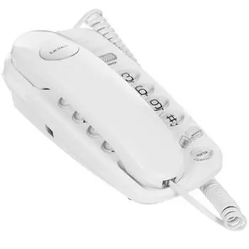 Проводной телефон teXet TX-238, белый