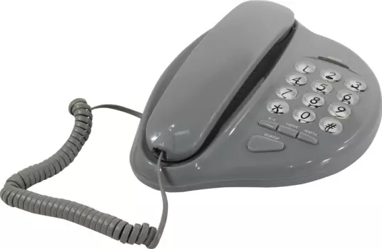 Проводной телефон ВЕКТОР 207/03, серый