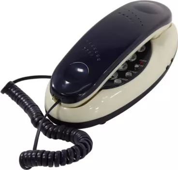 Проводной телефон ВЕКТОР 602/01, синий