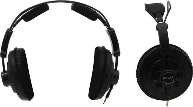 Проводные наушники Axelvox HD242, jack 3.5 мм, черный