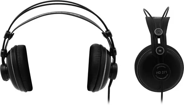 Проводные наушники Axelvox HD271, jack 3.5 мм, черный