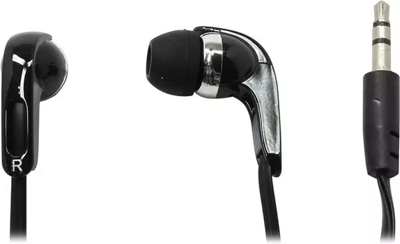 Проводные наушники Defender Basic-610, jack 3.5 мм, черный