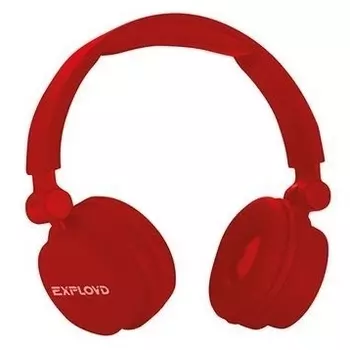 Проводные наушники Exployd EX-HP-925, mini jack 3.5 mm, красный (EX-HP-925)