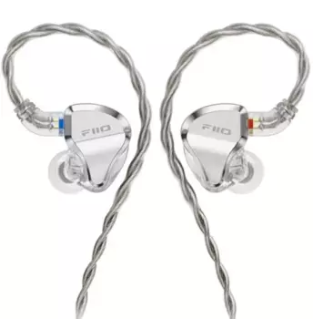 Проводные наушники FIIO JH5, jack 3.5 мм, серебристый