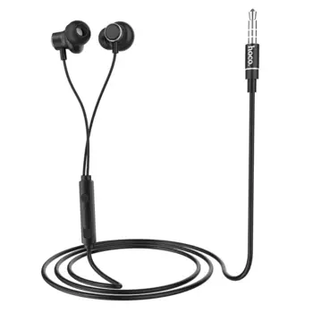 Проводные наушники Hoco M44, mini jack 3.5 mm, черный