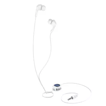 Проводные наушники Hoco M68, jack 3.5 мм, белый