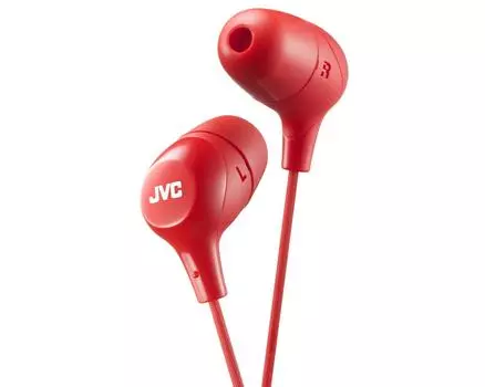 Проводные наушники JVC HA-FX38-R-E, красный