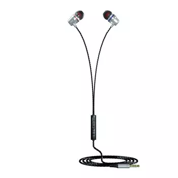 Проводные наушники More Choice P71, Jack 3.5mm, серебристый