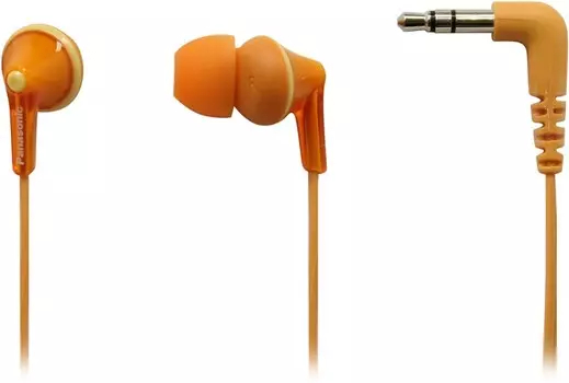 Проводные наушники Panasonic RP-HJE125, jack 3.5 мм, оранжевый (RP-HJE125E-D)