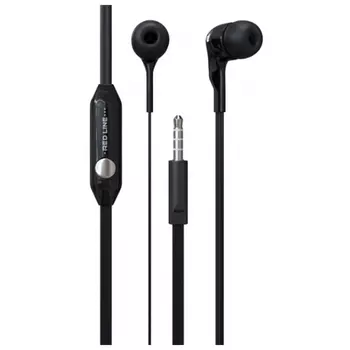 Проводные наушники Red Line E01, Jack 3.5mm, черный (УТ000009820)
