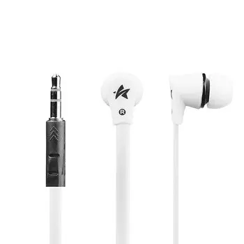 Проводные наушники RockBox HRBX-700, jack 3.5 мм, белый (62896)