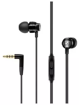 Проводные наушники Sennheiser CX 300S, Jack 3.5mm, черный (508593)