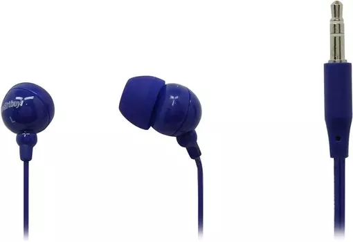 Проводные наушники SmartBuy Color Trend, jack 3.5 мм, белый