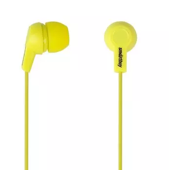Проводные наушники SmartBuy JAZZ, jack 3.5 мм, желтый (SBE-760)