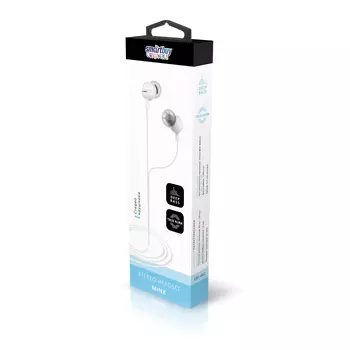 Проводные наушники SmartBuy MINX, Jack 3.5mm, белый (SBE-402)