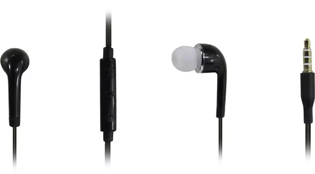 Проводные наушники SmartBuy S7, mini jack 3.5 mm, черный (SBH-0110)