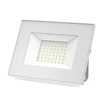 Прожектор светодиодный Gauss, 50Вт, 3510лм, 6500K, Ra:70, IP65, белый (613120350)