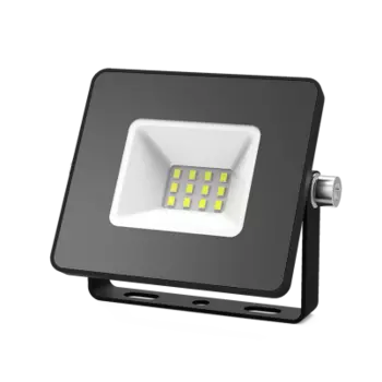 Прожектор светодиодный Gauss Elementary, 10Вт, 780лм, 6500, IP65, черный (613100310)