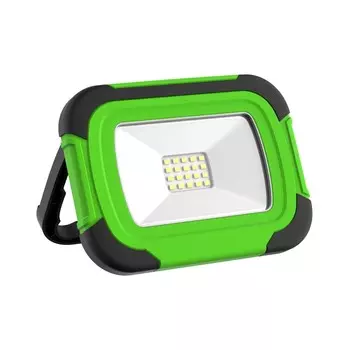 Прожектор светодиодный Gauss PORTABLE LIGHT(аккумуляторный), 10Вт, 700лм, 6500, Ra:80, IP65, зелёный/чёрный (686400310)