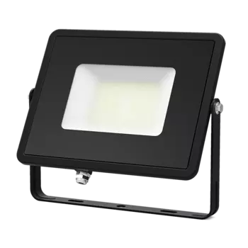 Прожектор светодиодный Gauss Qplus, 50Вт, 5000лм, 6500K, Ra:70, IP65, черный (613511350)