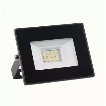 Прожектор светодиодный Hiper, 10Вт, 700лм, 6500K, IP65, черный (HF-001)