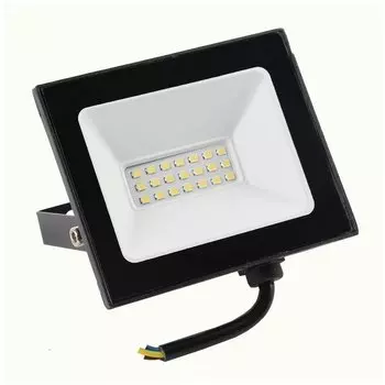 Прожектор светодиодный Hiper, 20Вт, 1400лм, 6500K, IP65, черный (HF-002)