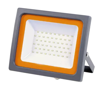 Прожектор светодиодный Jazzway PFL-SC-10W 6500K IP65, 10Вт, 850лм, 6500K, Ra:75, IP65, серый (5004863)