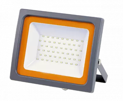 Прожектор светодиодный Jazzway PFL-SC, 50Вт, 4250лм, 6500, Ra:75, IP65, серый (5001435)