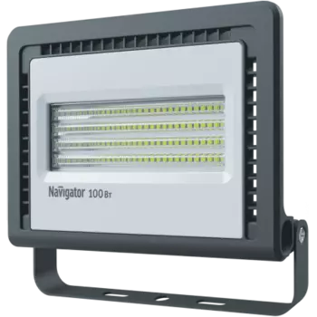 Прожектор светодиодный Navigator NFL-01-100-4K-LED, 100Вт, 8100лм, 4000K, Ra:80, IP65, черный (21835 / 14149)