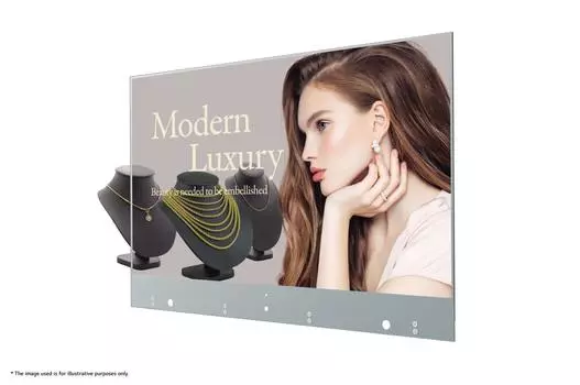 Прозрачный дисплей 55" LG 55EW5F , FullHD, 1920x1080, 400кд/м2, Rj-45, HDMI, DisplayPort, USB, серебристый