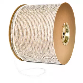 Пружины для переплета 31.8мм, до 280 листов, металл, 1/2000, белые, РеалИСТ Пружины в бобинах (5822)