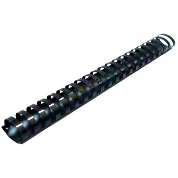 Пружины для переплета 45мм, 341-410 листов, пластик, 50шт., черные, FELLOWES (FS-53501)