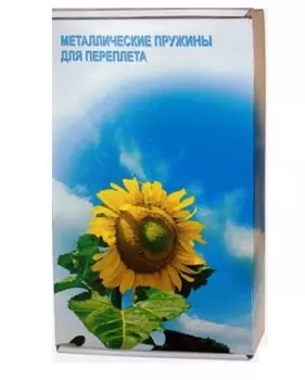 Пружины для переплета 6.4мм, 1-30 листов, металл, 100шт., белые, Office Kit (OKPM14W)