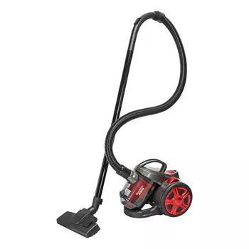 Пылесос Blackton Bt VC1802B 1.4 кВт, 2 л, 4 м, серый/красный