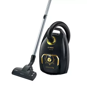 Пылесос Bosch BGL38GOLD 1.7 кВт, 5 л, 12 м, черный/золотистый