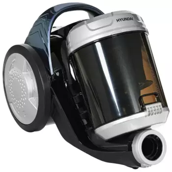 Пылесос Hyundai HYV-C2575 2 кВт, 3 л, 5 м, серебристый/темно-синий (HYV-C2575)