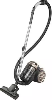 Пылесос Hyundai HYV-C3355 2.4 кВт, 3 л, 8 м, черный/золотистый