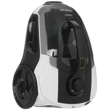 Пылесос Hyundai HYV-C3373 2.4 кВт, 3.5 л, 5 м, белый/черный (HYV-C3373)