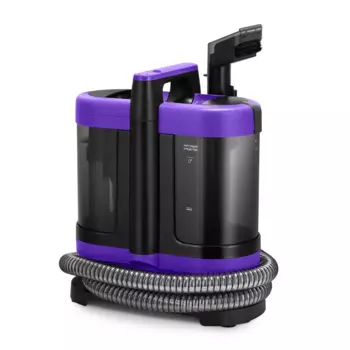 Пылесос Kitfort КТ-5213 450 Вт, 700 мл, 4.5 м, черный/фиолетовый (КТ-5213)